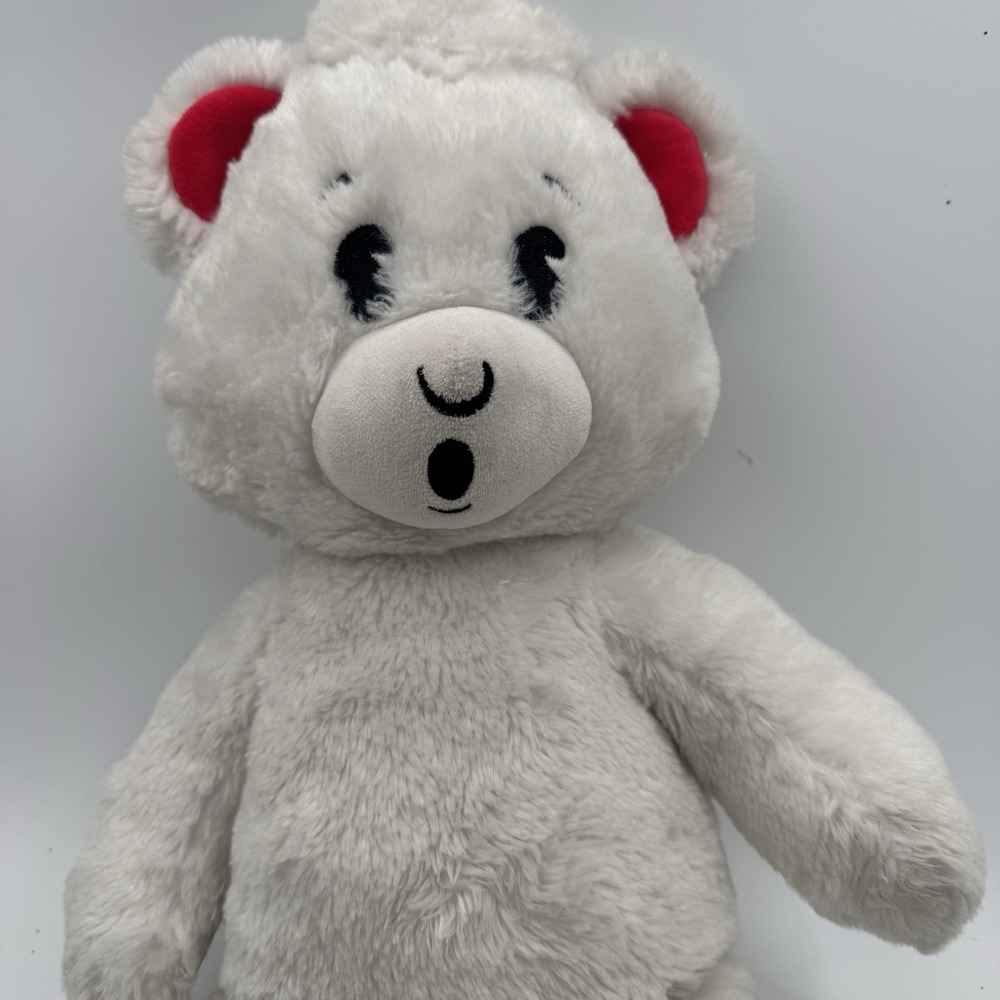 Build A Bear Ghostbusters 18" White Teddy Bear Plush BAB